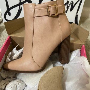 Tan Booties